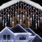 Kitcheniva 96 LED Icicle Fairy Curtain String Christmas Lights